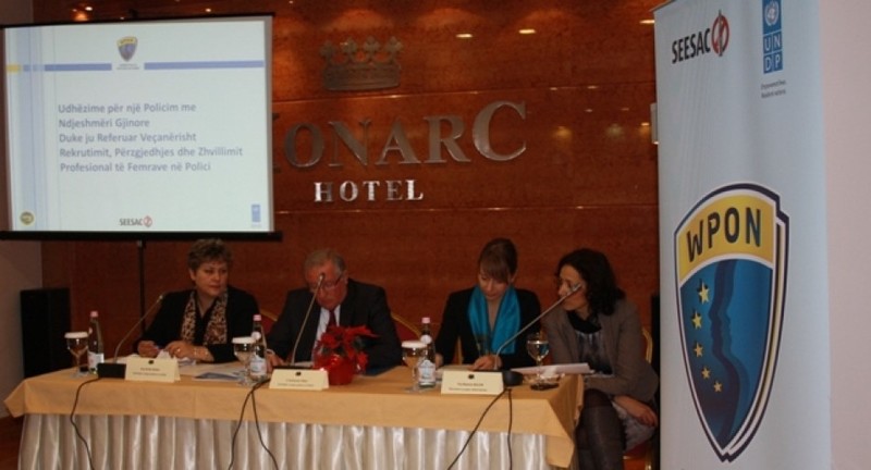 The Guidelines for Gender Sensitive Policing were presented in Tirana on 6 December 2012