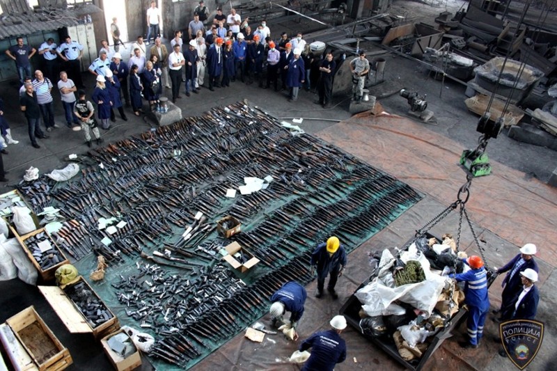 9th July Destruction in the former Yugoslav Republic of Macedonia