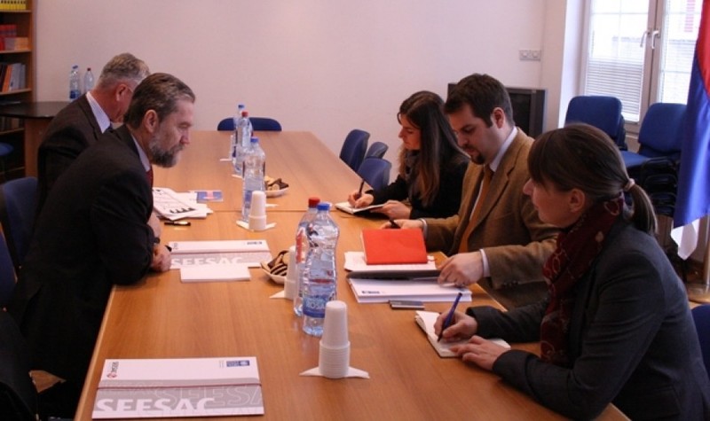 Representatives of SEESAC and representatives of RACVIAC met to discuss ongoing activities and future opportunities for collaboration 