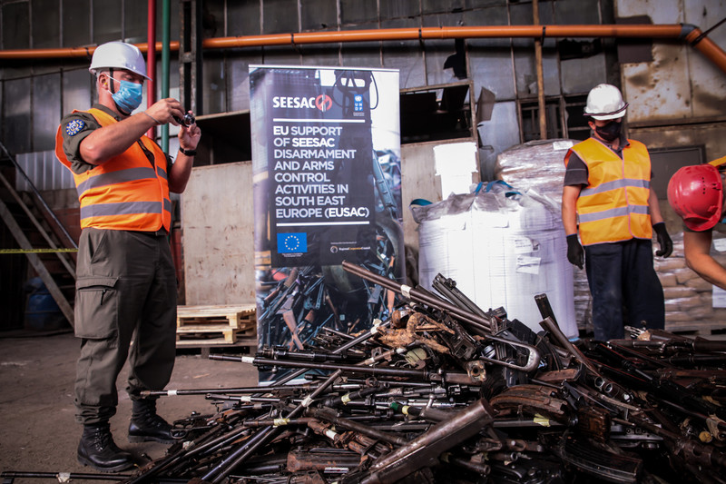 1,972 pieces of SALW disposed of in Bosnia and Herzegovina
