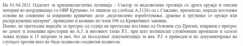 North-Macedonia/01.04.2021--Prilep