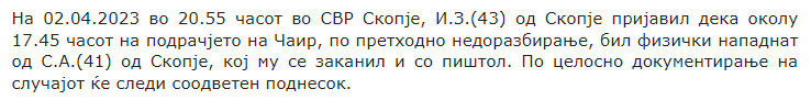 North-Macedonia/02.04.2023-Skopje