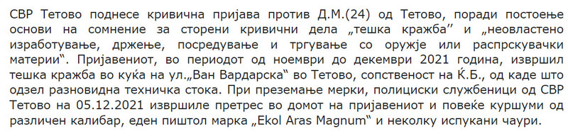 North-Macedonia/05.12.2021--Tetovo