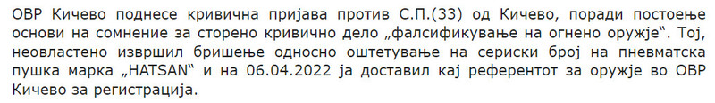 North-Macedonia/06.04.2022-Kicevo