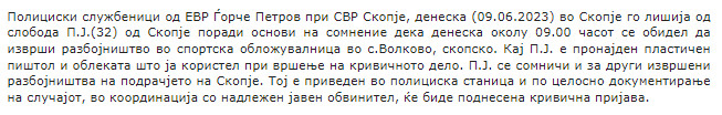 North-Macedonia/09.06.2023-Skopje