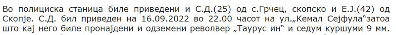 North-Macedonia/16.09.2022-Skopje