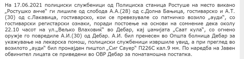 North-Macedonia/17.06.2021--Debar