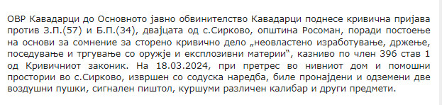 North-Macedonia/18.03.2024-Rosoman