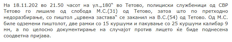 North-Macedonia/18.11.2022-Tetovo