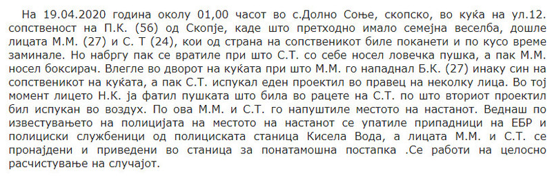 North-Macedonia/19.04.2020--Skopje