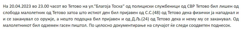 North-Macedonia/20.04.2023-Tetovo