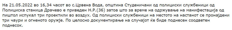 North-Macedonia/21.05.2022-Studenicani