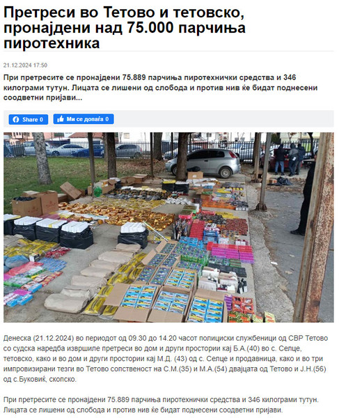 North-Macedonia/21.12.2024-Tetovo-1