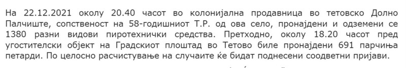 North-Macedonia/22.12.2021--Tetovo