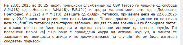 North-Macedonia/23.05.2025-Presovce