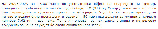 North-Macedonia/24.05.2023-Skopje