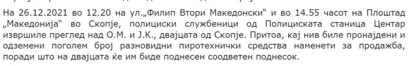 North-Macedonia/26.12.2021--Skopje