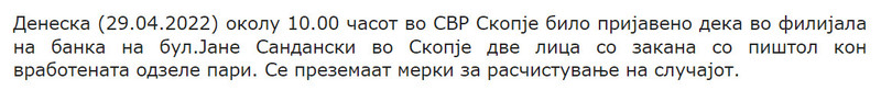 North-Macedonia/29.04.2022--Skopje
