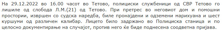 North-Macedonia/29.12.2022-Tetovo