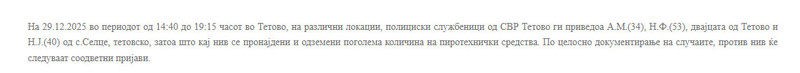 North-Macedonia/29.12.2025-Tetovo