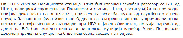 North-Macedonia/30.05.2024-Stip
