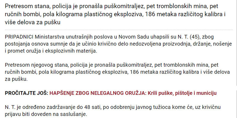 Serbia-avmp/31-Jan-2019-Novi-Sad
