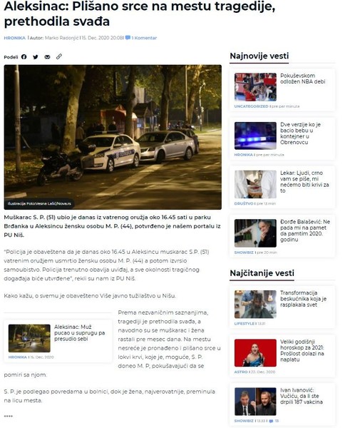 Serbia-avmp/Aleksinac_-Plisano-srce-na-mestu-tragedije-prethodila-svada