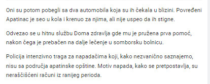 Serbia-avmp/Apatincu-pretili-pistoljem1