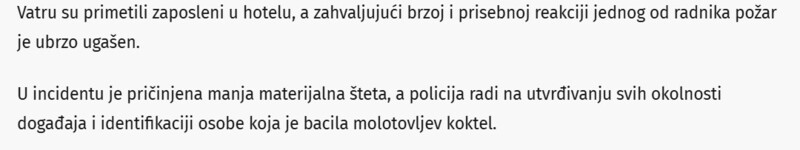 Serbia-avmp/Bacen-molotovljev-koktel-na-poznati-hotel-u-Beogradu_2