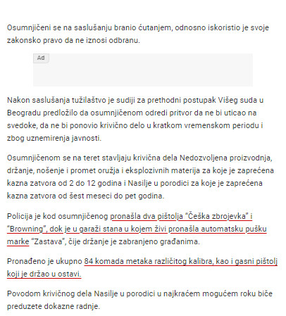 Serbia-avmp/Beogradanin-zanemeo-pred-tuziocem-tuzilastvo-trazi-pritvor---Blic1