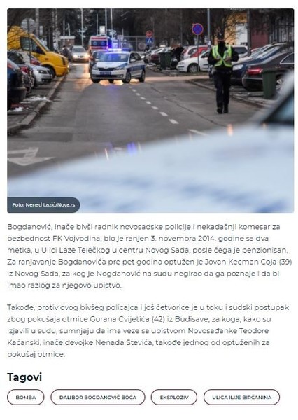 Serbia-avmp/Bivsem-policajcu-ostavili-bombu-u-zgradi_4
