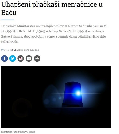 Serbia-avmp/Bulglary-Bac
