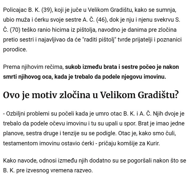 Serbia-avmp/DOLAZIO-JOJ-JE-NA-POSAO-I-PRETIO-DA-CE-RADITI-PISTOLJ-Poznanici-policajca-iz-Velikog-Gradista-otkrivaju-sta-je-prethodilo-MASAKRU-Upao-je-u-dugove-sestra-nije-dala-da-kuca-ode-na-dobos_1