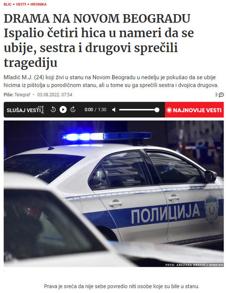 Serbia-avmp/DRAMA-NA-NOVOM-BEOGRADU-Ispalio-cetiri-hica-u-nameri-da-se-ubije-sestra-i-drug_1