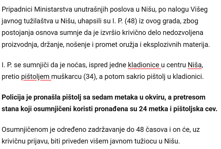 Serbia-avmp/DRAMA-U-NISU-Uhapsen-muskarac-48-koji-je-nocas-pretio-pistoljem-sugradaninu-34-a-onda-SAKRIO-ORUZJE-Evo-sta-je-policija-pronasla_1
