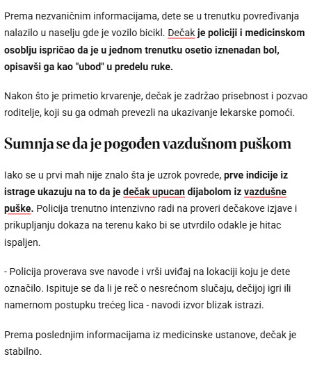 Serbia-avmp/Decak-11-upucan-kod-Barajeva-Osetio-ubod-u-ruci-i-video-krv-niko-ne-zna-sta-se-tacno-desilo---Blic_1
