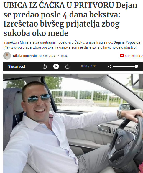 Serbia-avmp/Dejanu-Popovicu-iz-Cacka-koji-je-izresetao-bivseg-prijatelja-ispred-kuce-pa-po