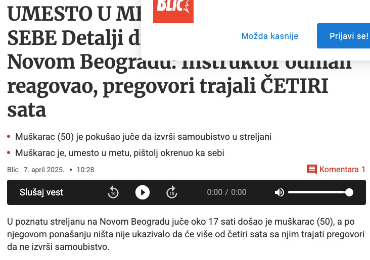 Serbia-avmp/Detalji-drame-u-streljani-na-Novom-Beogradu_-Pregovori-trajali-cetiri-sata---B