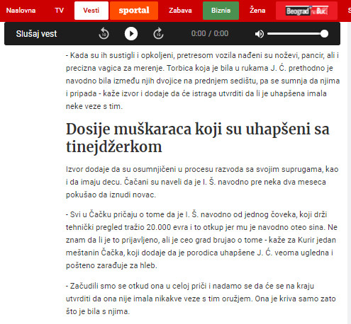 Serbia-avmp/Detalji-hapsenja-tinejdzerke3