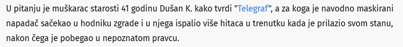 Serbia-avmp/Detalji-pucnjave-na-Banovom-brdu-Napadac-sacekao-muskarca-41-u-hodniku-zgrade-pa-u-njega-ispalio-vise-hitaca_1