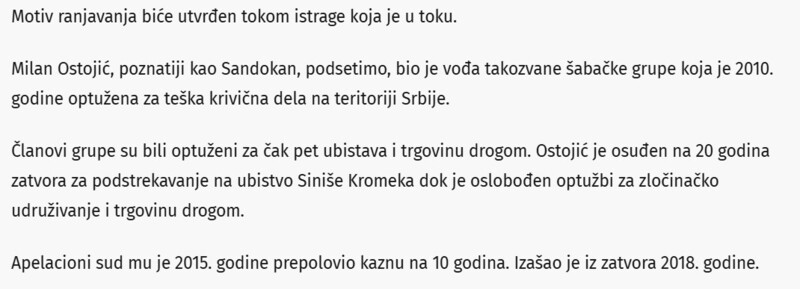 Serbia-avmp/Detalji-pucnjave-u-Sapcu-Sandokan-upucan-u-leda-ispred-trznog-centra-napadu-prethodila-svada_1