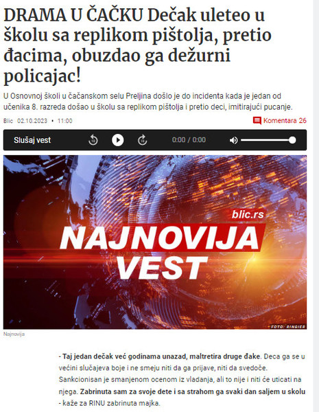 Serbia-avmp/Drama-u-Cacku_-Decak-uleteo-u-skoli-sa-replikom-pistolja-pretio-dacima-pa-ga-