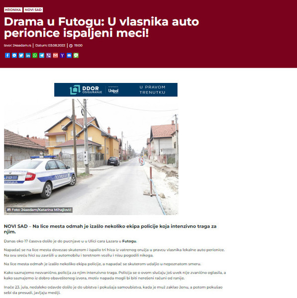 Serbia-avmp/Drama-u-Futogu_-U-vlasnika-auto-perionice-ispaljeni-meci-_-Vojvodina-uzivo-ves