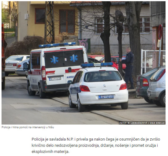 Serbia-avmp/Drama-u-Nisu-muskarac-mahao-pistoljem-ispred-ugostiteljskog-objekta1
