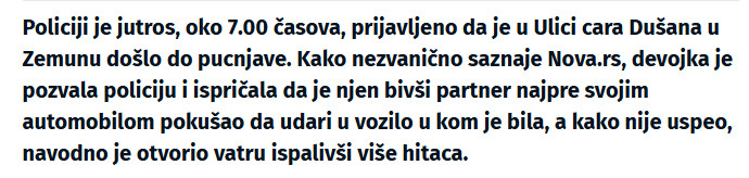 Serbia-avmp/Drama-u-Zemunu