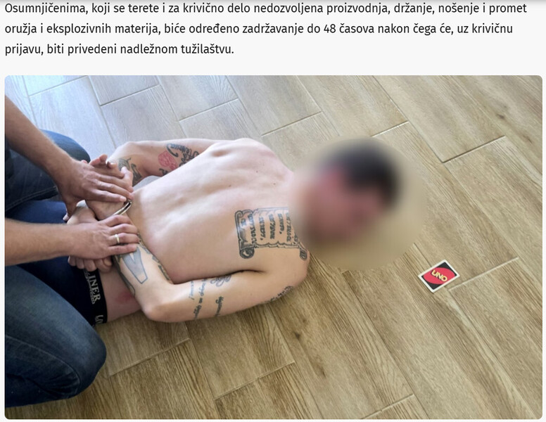 Serbia-avmp/Dve-osobe-uhapsene-zbog-sumnje-da-su-pucale-na-Milana-Ostojica-Sandokana-u-Sapcu-VIDEO_1