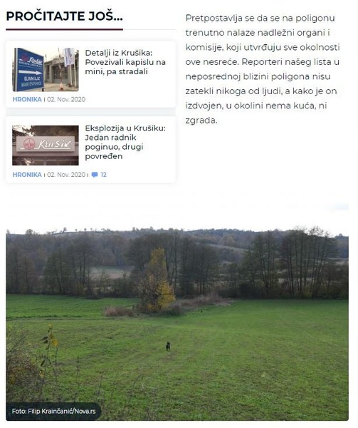 Serbia-avmp/FOTO-Nova.rs-u-Krusiku_-Radnik-poginuo-prilaz-zabranjen_2