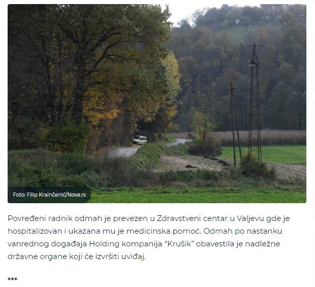Serbia-avmp/FOTO-Nova.rs-u-Krusiku_-Radnik-poginuo-prilaz-zabranjen_4