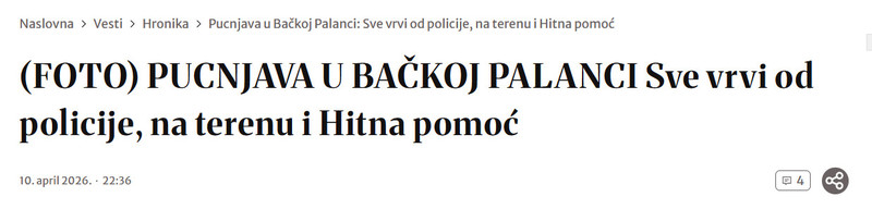 Serbia-avmp/FOTO-PUCNJAVA-U-BACKOJ-PALANCI-Sve-vrvi-od-policije-na-terenu-i-Hitna-pomoc