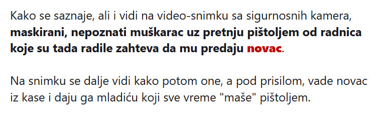 Serbia-avmp/Filmska-pljacka-u-Borci_-Maskirani-razbojnik-upao-u-market-pa-oruzjem-zapretio
